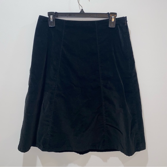 Eddie Bauer Cotton/Velvet Women's Skirt, lined with Satin, Size 6 - Picture 2 of 10